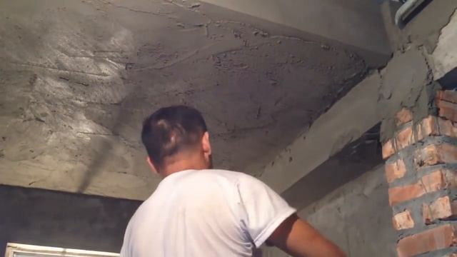 Amazing Rendering Techniques Sand and Cement on Concrete Ceiling смотреть онлайн