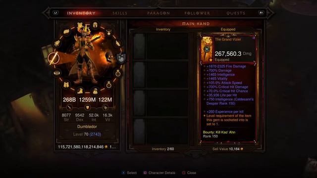Diablo 3 - Eternal Collection: Non-Seasonal - Max Difficulty смотреть онлайн