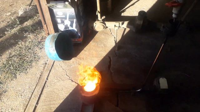 горелка на отработке, размеры и тест. смотреть онлайн