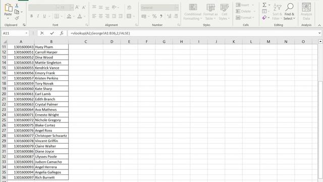 How to compare two columns in different Excel sheets using Vlookup смотреть онлайн