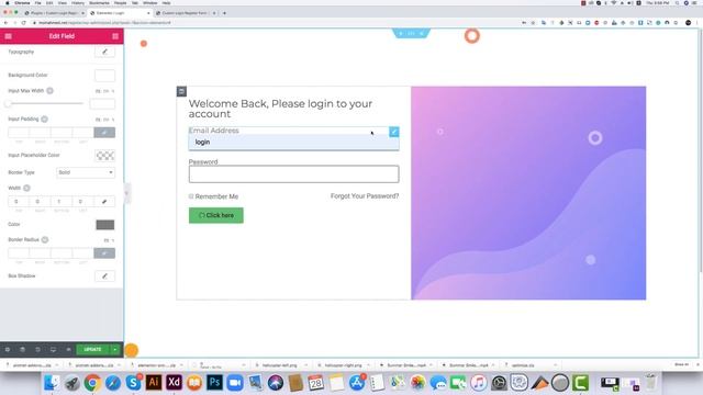 Custom Login/ Registration Form Using ELEMENTOR BUILDER | PART-2| Login Form | смотреть онлайн