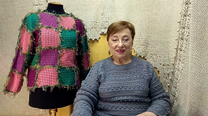 Кофточка "Лесная Ягодка". Мастер-класс по вязанию крючком от О. С. Литвиной.