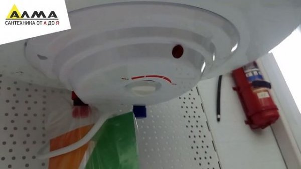 Распаковка Водонагреватель накопительный 50 л, эмаль, белый, вертикальный ZERTEN EZ/RL 50