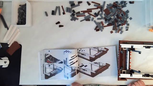 UCS Sandcrawler von Mould King 21009 (Live Bau Teil 6) смотреть онлайн