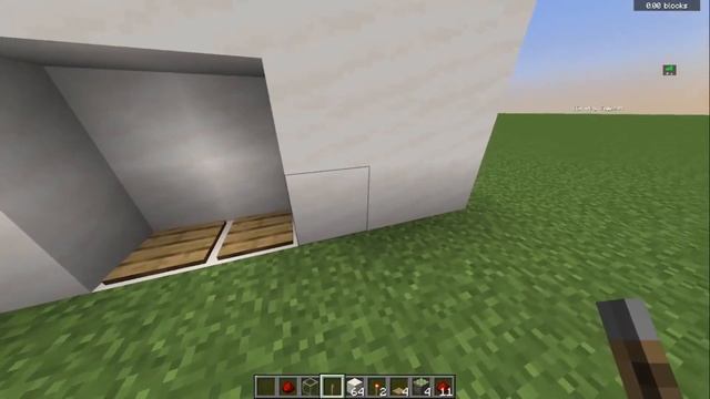 Simplest Piston Door In Minecraft (Java+Bedrock) Tutorial! смотреть онлайн