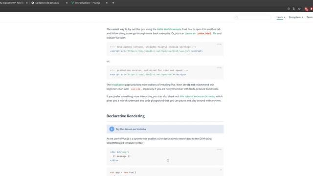 Desenvolvimento WEB - HTML Formulários (aula 05) смотреть онлайн