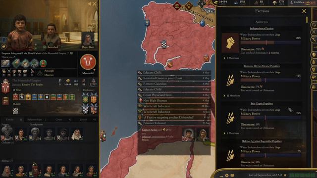 Crusader Kings III z modem The Fallen Eagle: The Dawn of the Dark Ages(Mauri) - [PL] -17 смотреть онлайн