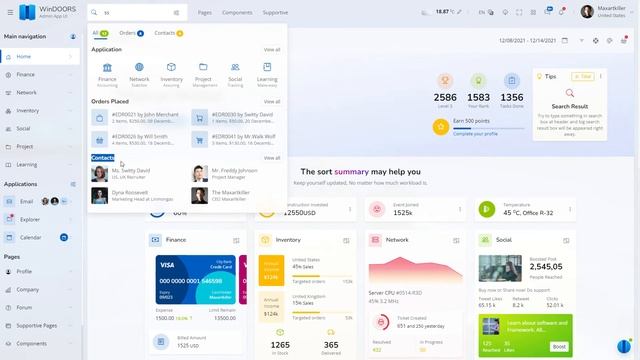 Dashboard search pages |Get WinDOORS | Admin Dashboard | Responsive Multipurpose with Multi Device смотреть онлайн