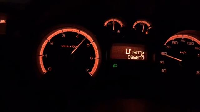 2012 Peugeot 308 1.6Turbo ACCELERATION 0-100km/h смотреть онлайн