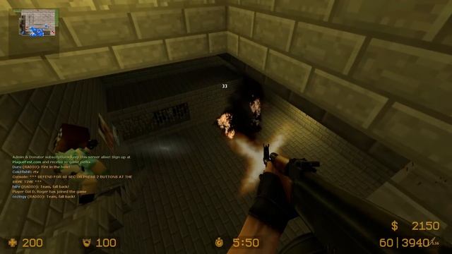 Counter-Strike Source: Zombie Escape - ZE_Minecraft_Adventure_v1_1 [Stage 3 - Jungle] (1080p) смотреть онлайн