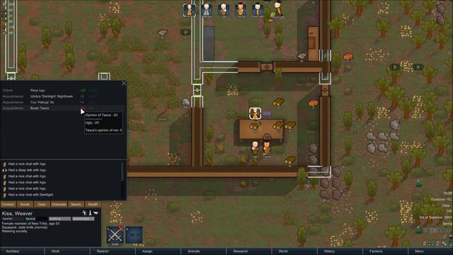 RimWorld (Permadeath) Дикари "Мечтатели" - 1 - Через Тернии к Звездам! смотреть онлайн