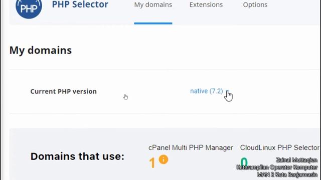 Tutorial Cara Setting PHP Version di CPanel смотреть онлайн