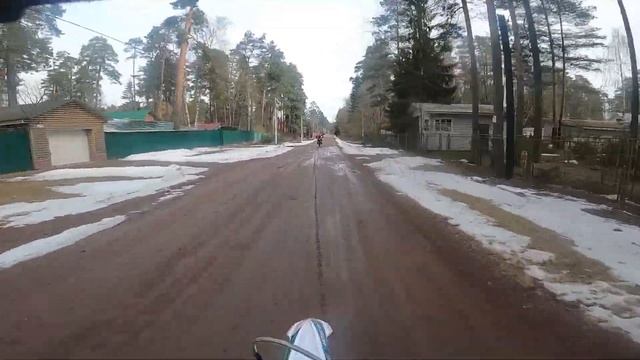 Открыли Сезон На Новых Мотоциклах С Ветерком / Я понял силу 30 л.с. / Покатушки на питбайке смотреть онлайн