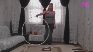 Учимся работать с обручем Вертушки Художественная гимнастика