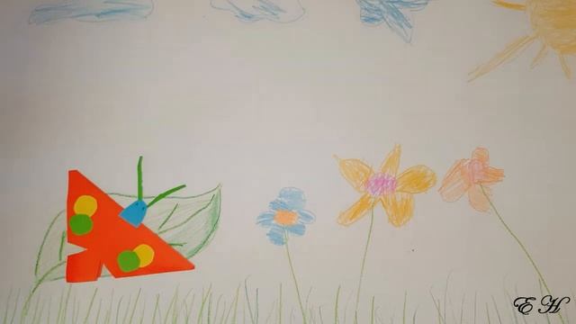 Мультфильм Бабочка и гусеница смотреть онлайн