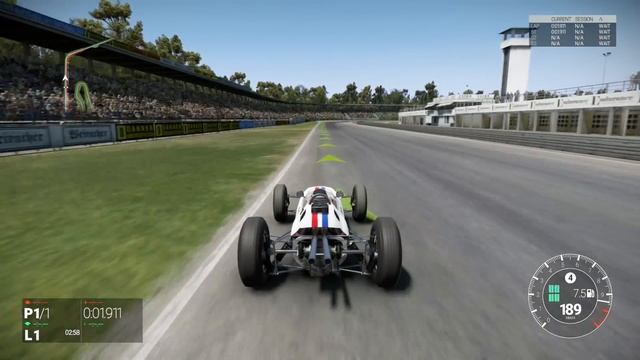 Project CARS - 1963 Lotus Type 25 Climax Classic F1 Car @ Hockenheim Historic Circuit смотреть онлайн