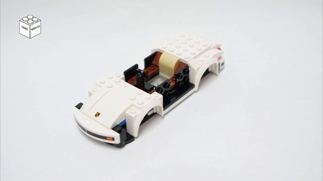 LEGO Speed Build｜【Di TOY】LEGO 75895 Porsche 911 Turbo 3.0 Speed Champions (2019) смотреть онлайн