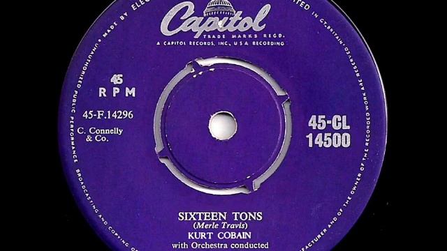 Sixteen Tons ~ Kurt Cobain AI with Orchestra (2023) (Serena Elizabeth) Tennessee Ernie Ford AI смотреть онлайн