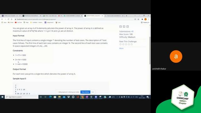Live Interaction & Doubts session of Aarambh Event | MREC CodeChef Chapter смотреть онлайн