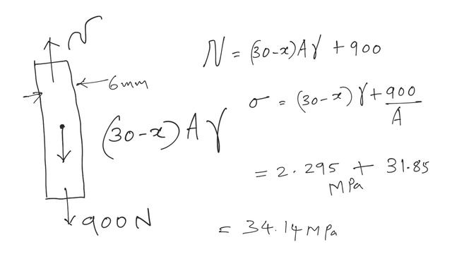 Timoshenko & Gere: Strength of Materials : Chapter 1:Solved Example 2 смотреть онлайн