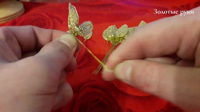 Как сделать. Рождественская звезда из стекляруса/Рождество/Новый год. смотреть онлайн