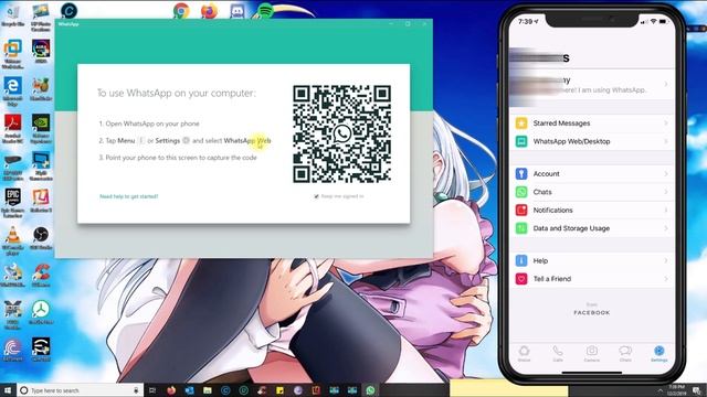 How to install whatsapp on PC - Windows 10 смотреть онлайн