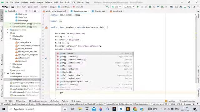 retrieve image from MySQL in recyclerview || api in Android studio смотреть онлайн