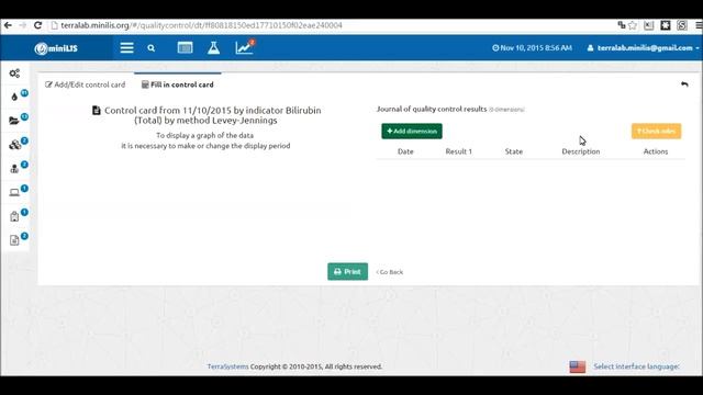 miniLIS Cloud Quality control смотреть онлайн