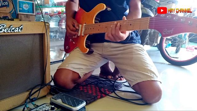 Tes Amply Belcat Gitar Cort G280dx Dan Efek Nux MG100 Setting Clean смотреть онлайн