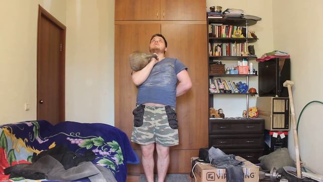 Строгий жим 32кг правая рука смотреть онлайн