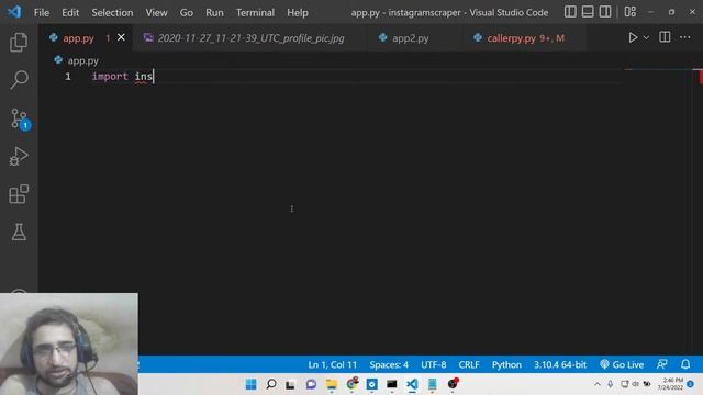 Python 3 Instaloader Script to Download Profile Picture of Instagram User in Command Line смотреть онлайн