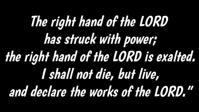 Responsorial Psalm April 12, 2020 Easter Sunday of the Resurrection of the Lord | Psalm 118 | R&A смотреть онлайн