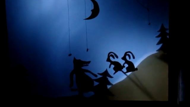 Театр теней. Сказка для детей "Храбрые зайцы" смотреть онлайн