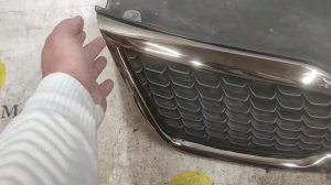 решетка радиатора kia Rio 3  2014-2017