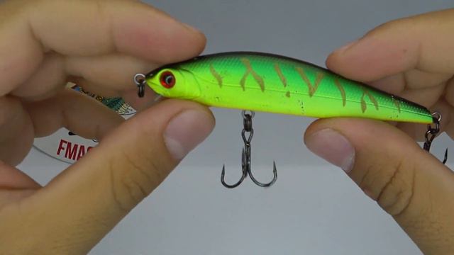 Обзор воблера Tsuribito Hard Minnow 95F по заказу Fmagazin смотреть онлайн