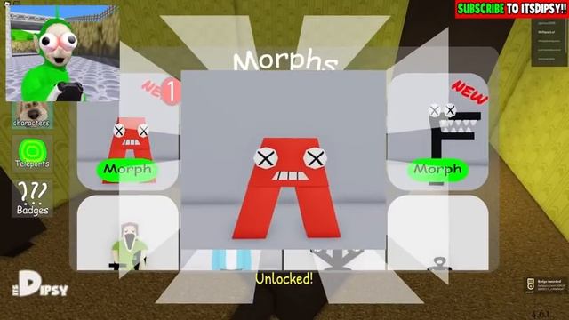 ? ESCAPE CREEPY LUNCH LADY [SCARY OBBY] | Dipsy Plays Roblox Escape Evil Lunch Lady