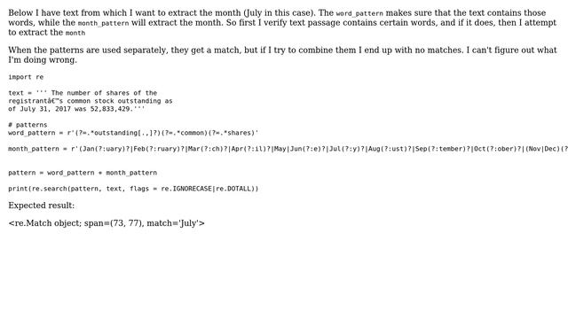 Regex look-ahead with non-capturing group not working as intended смотреть онлайн