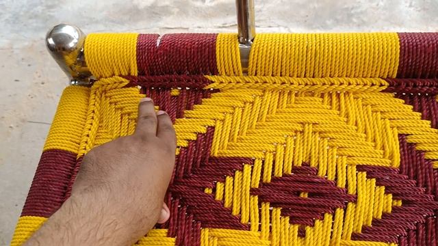 Char Pai Ke Design || Charpai Me Design Kaise Banate Hai || khatiya ki design смотреть онлайн