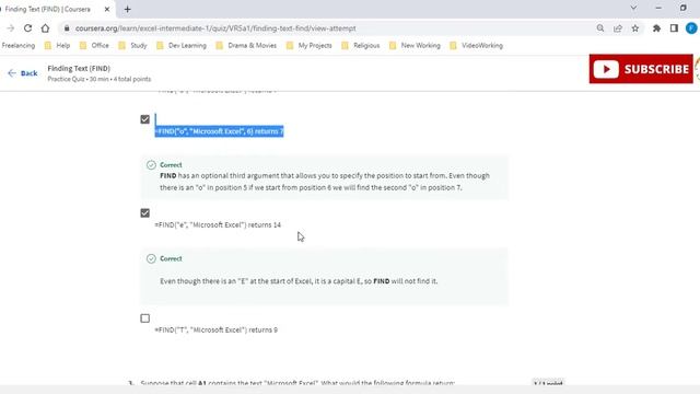 Excel Skills for Business: Intermediate I | Week 2 | All Answers | Coursera | Free Certificate Exce смотреть онлайн