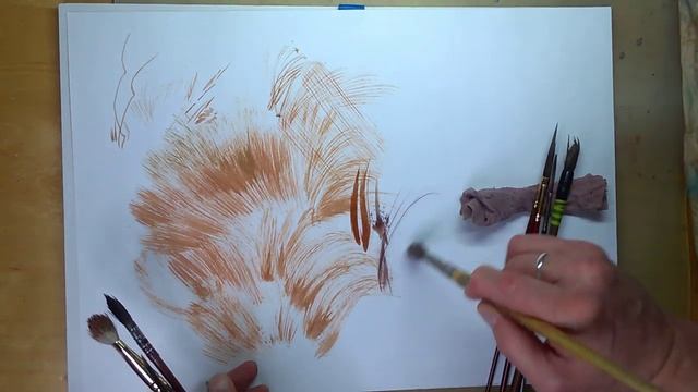 Кисти для рисования ветвей деревьев и не только смотреть онлайн