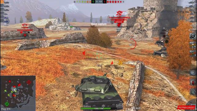 KpfPz 70 - World Of Tanks Blitz Gameplay смотреть онлайн