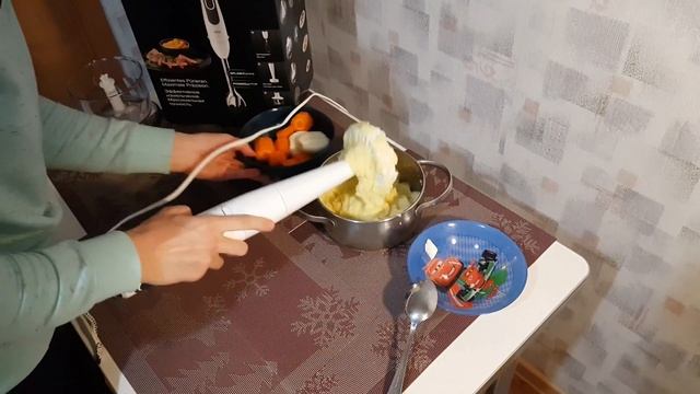 Насадка для пюре погружной блендер Braun MQ 3137 Sauce смотреть онлайн