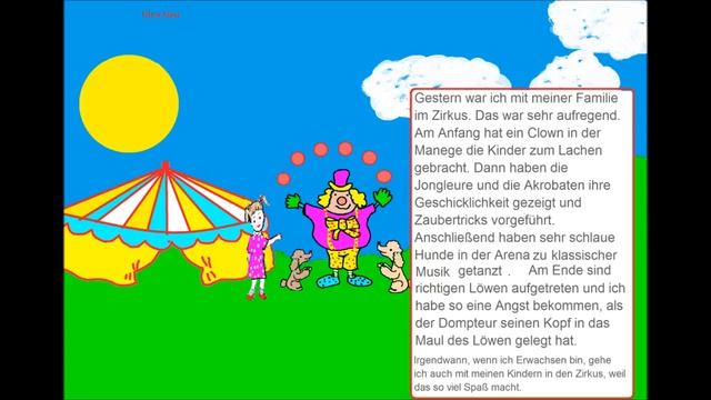 УЧИМСЯ ГОВОРИТЬ ПО-НЕМЕЦКИ #20 (как я была в цирке) смотреть онлайн