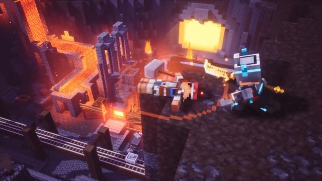 Minecraft Dungeons: Gameplay Reveal Trailer смотреть онлайн