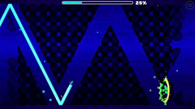 Geometry Dash - Jawbreaker (Nine Circles) Wave Practice смотреть онлайн