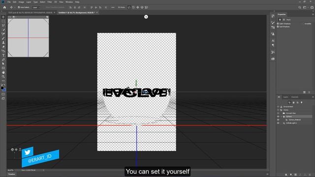 Typography Poster Revolve - Tutorial Photoshop CC 2020