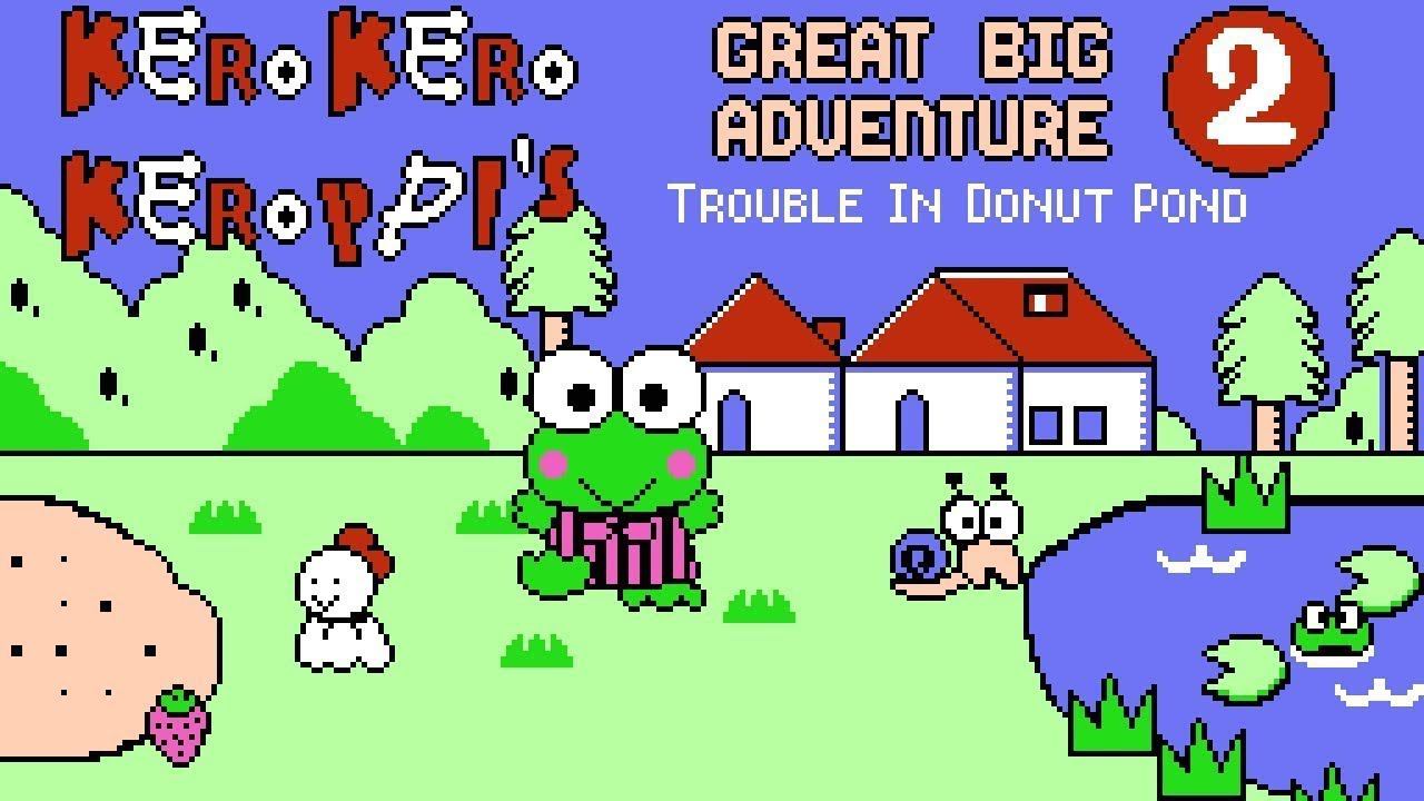 Kero Kero Keroppi No Daibouken 2: Donuts Ike Ha Oosawagi (NES\Dendy 8 Bit)