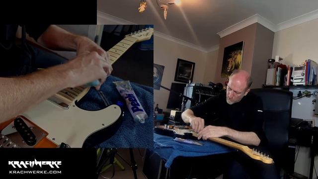 Fender Squier Telecaster setup - Fret check and Fret Polishing EP 3 смотреть онлайн