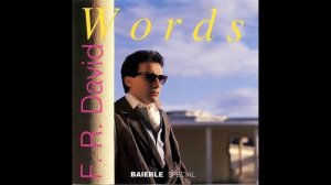 F.R. David - Words - 1982 - Pop - HQ - HD - Audio