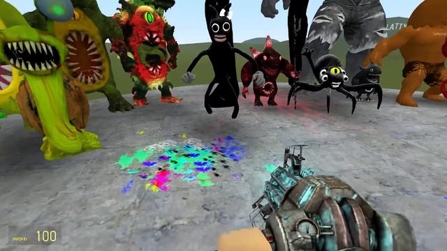 NEW GARTEN BAN BAN DIFFERENT COLORS IN GARRY'S MOD?! смотреть онлайн